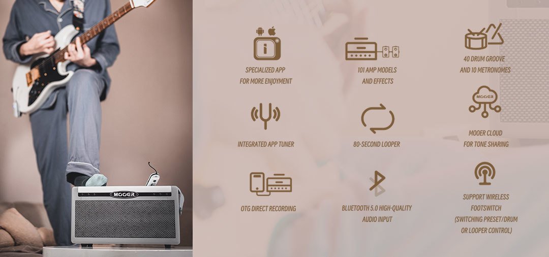 Mooer SD30i Intelligent Amp — Grays Smart Guitar Shop